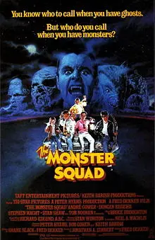 โปสเตอร์หนัง แก๊งสู้ผี (1987) The Monster Squad ดูหนังออนไลน์ พากย์ไทย Full HD